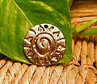 Sunshine Coin Pendant made from American Quarter